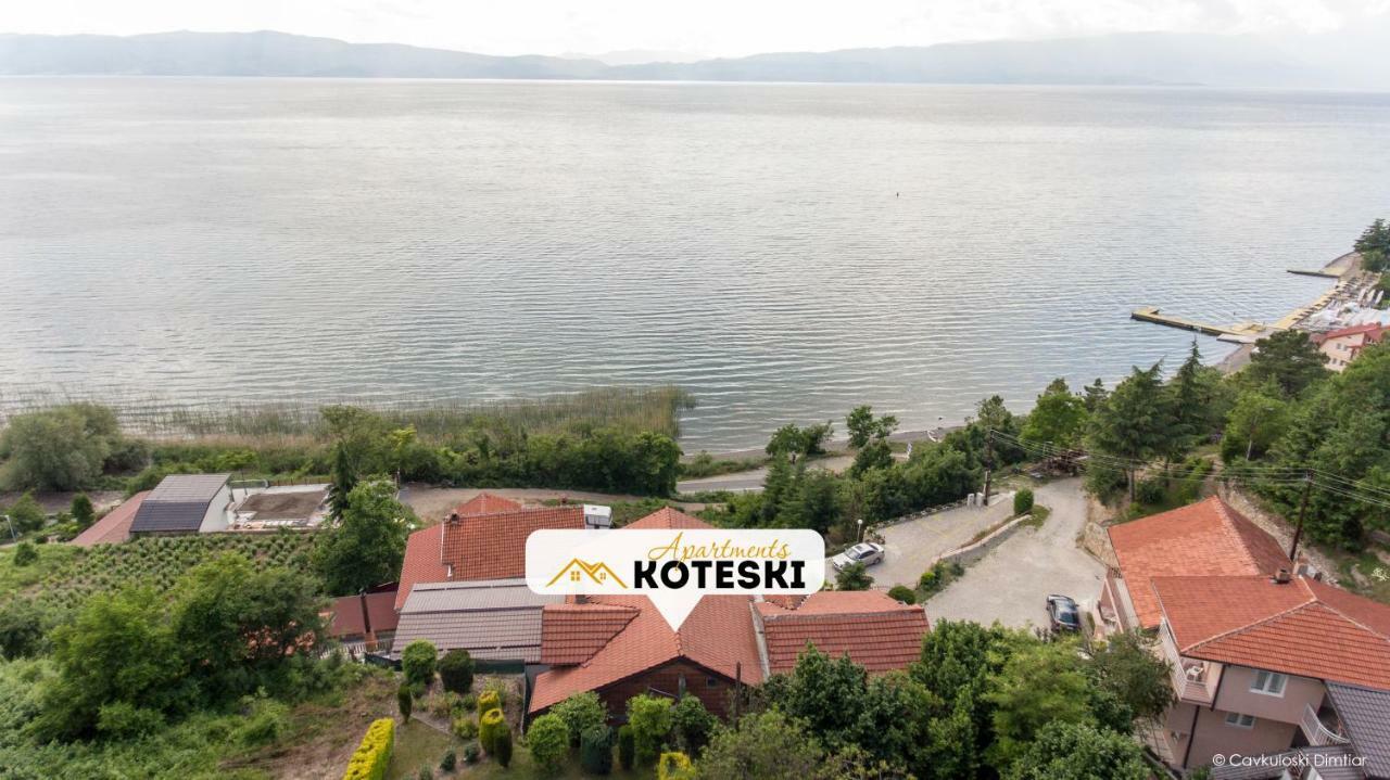 Apartments Koteski Οχρίδα Εξωτερικό φωτογραφία